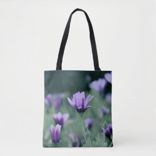 Purple Blumen Tasche
