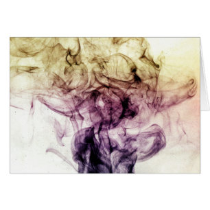 Purple Brown Smoky Dust Abstrait
