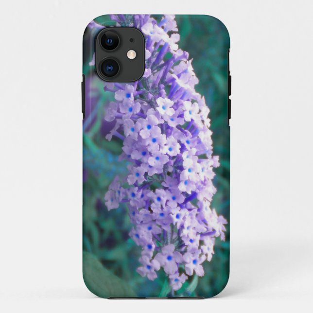 Purple Butterfly Bush iPhone 5 coque (Dos)