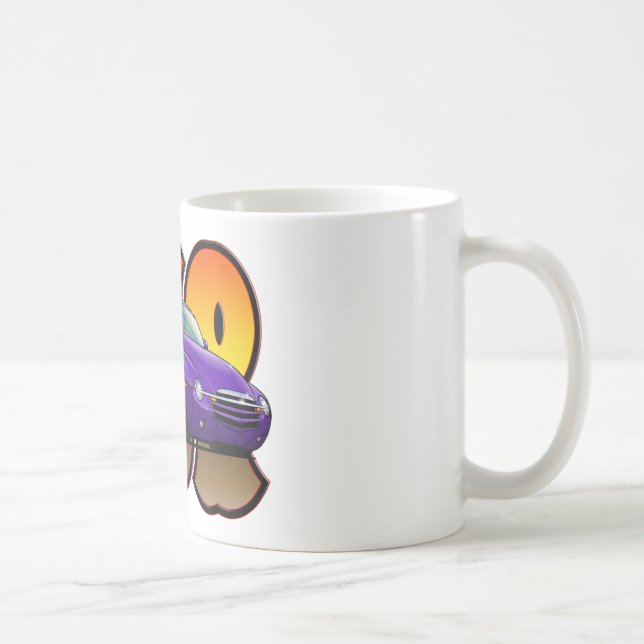 Purple Chevy SSR Kaffeetasse (Rechts)