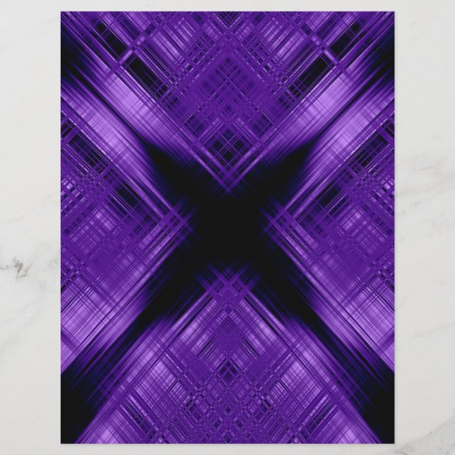 Purple cross and grid (Vorderseite)