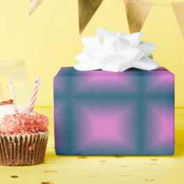 Purple Cube Geschenkpapier