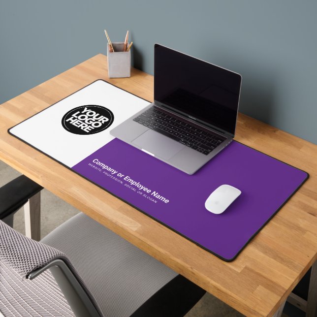 Purple | Custom Business Logo Name, Slogan (Bureau 2)