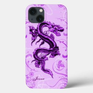 Purple Dragon Personnalisé iPhone 7 Coque
