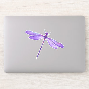 Purple Dragonfly Custom - Sticker en vinyle coupé