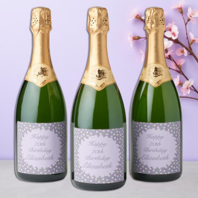 Purple Floral Birthday (Von Creator hochgeladen)