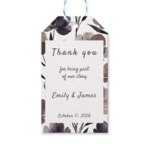 Purple Floral Botanical Wedding