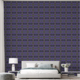Purple Floral Garden Tapete
