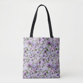 Purple Flowers Tasche