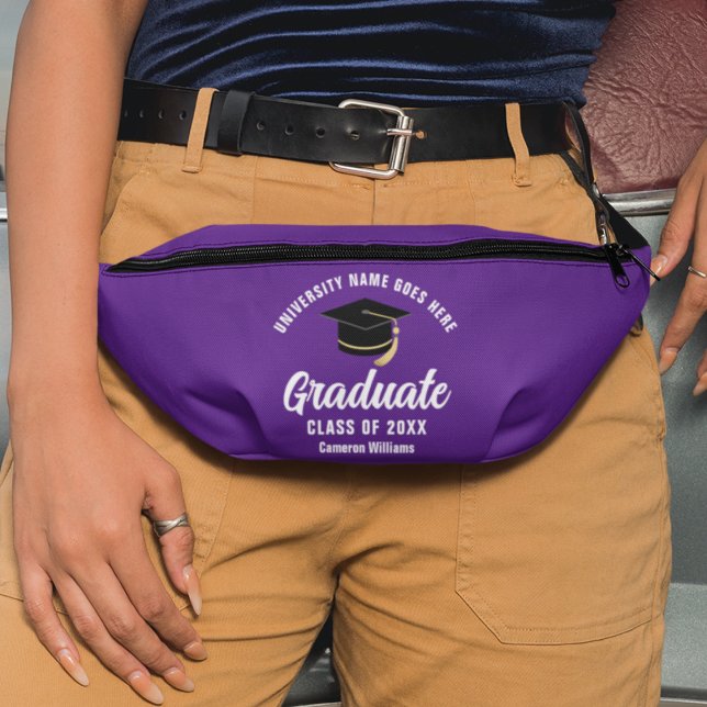 Purple Graduate Custom 2025 Graduation Keepsaké (Créateur téléchargé)