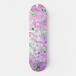 Purple Green Sparkl Espace parler skateboard