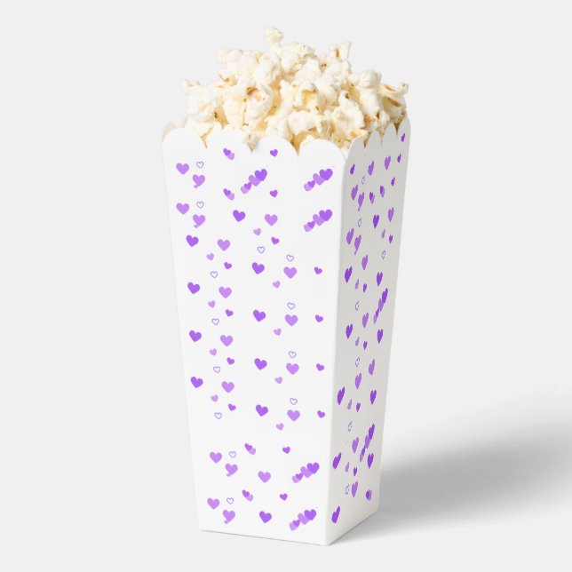 Purple Heart Cluster Popcorn Geschenkschachtel (Geplatzt)