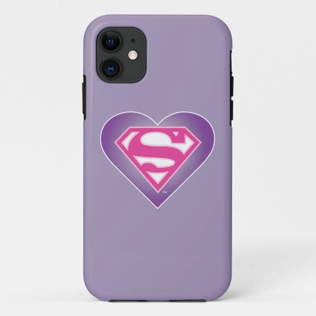 Purple Heart S-Shield Case-Mate iPhone Hülle (Rückseite)