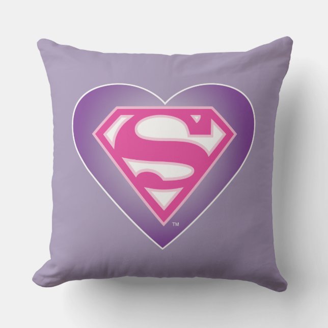 Purple Heart S-Shield Kissen (Vorderseite)