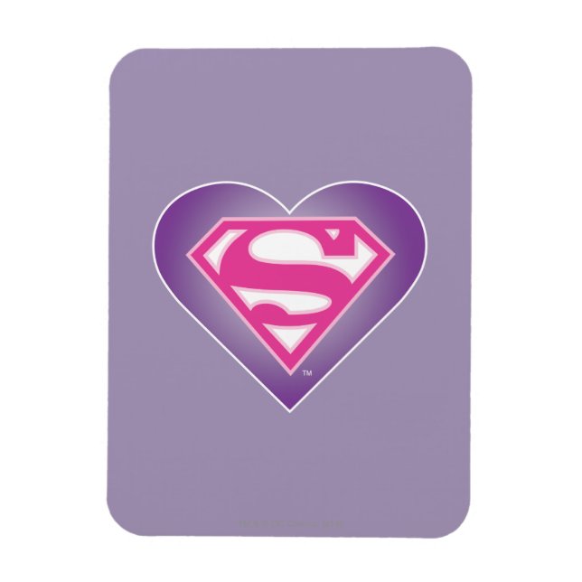 Purple Heart S-Shield Magnet (Vertikal)