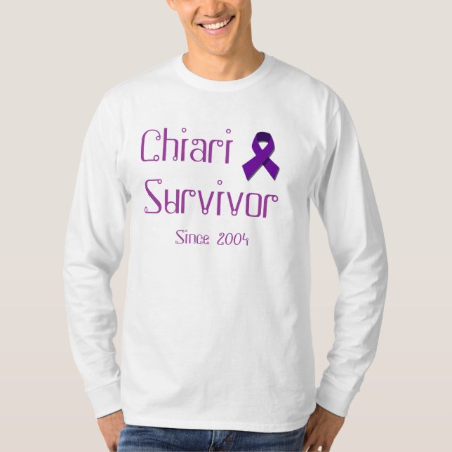 purple_image, Chiari Überlebender, seit 2004 T-Shirt (Vorderseite)
