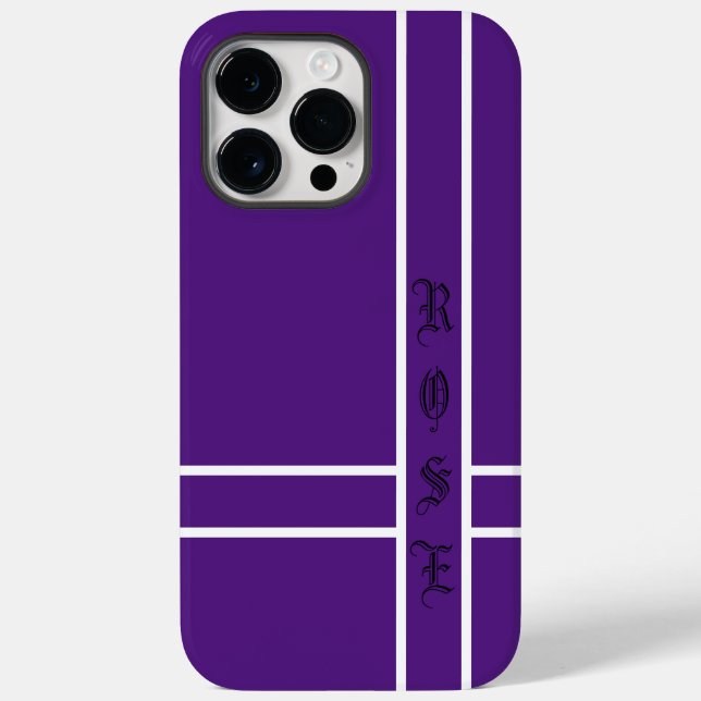 Purple iPhone 14 Pro Max Coques (Verso)