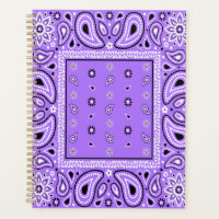 Purple Lavender Bandana Paisley Country Hip hop Co