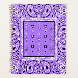 Purple Lavender Bandana Paisley Country Hip hop Co