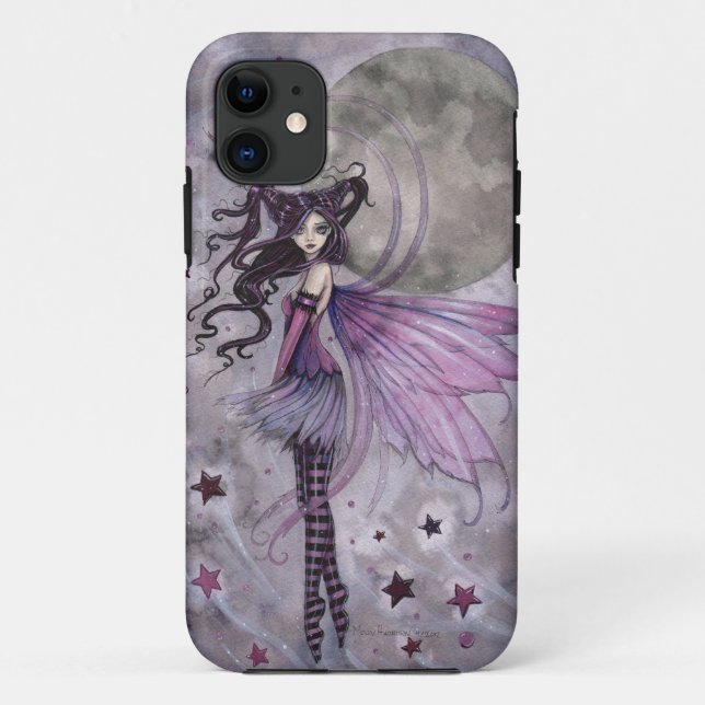 Purple Passion Imaginaire gothique Fée coque iphon (Dos)