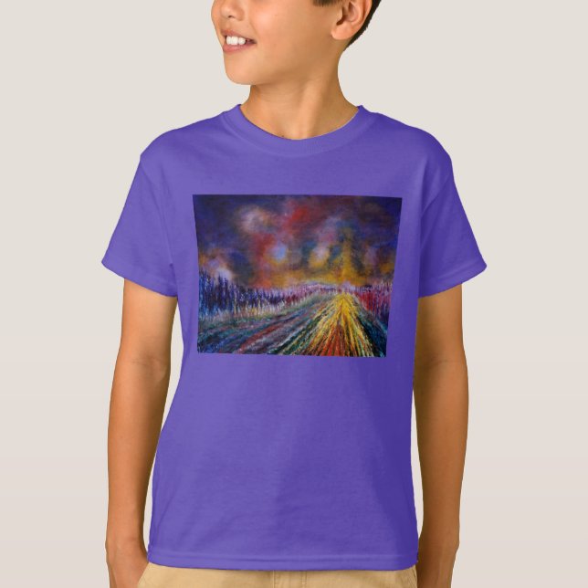 Purple Path  T-Shirt (Vorderseite)