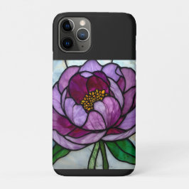 Purple Peony Stained Case-Mate iPhone Hülle
