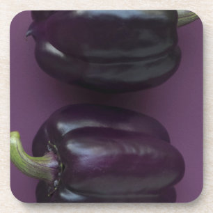 purple peppers getränkeuntersetzer