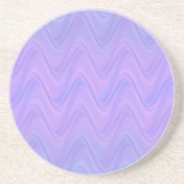 Purple Pink Wavy Lines Pattern Getränkeuntersetzer