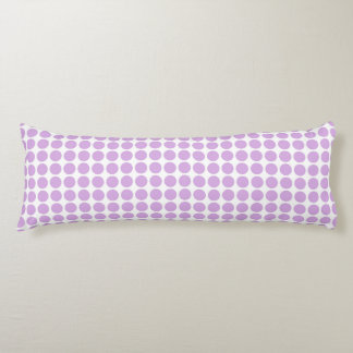 Purple Polka Dots Seitenschläferkissen