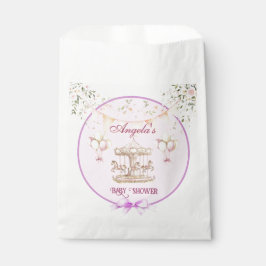 Purple Pony Dreams-Baby shower Favoriser les sacs