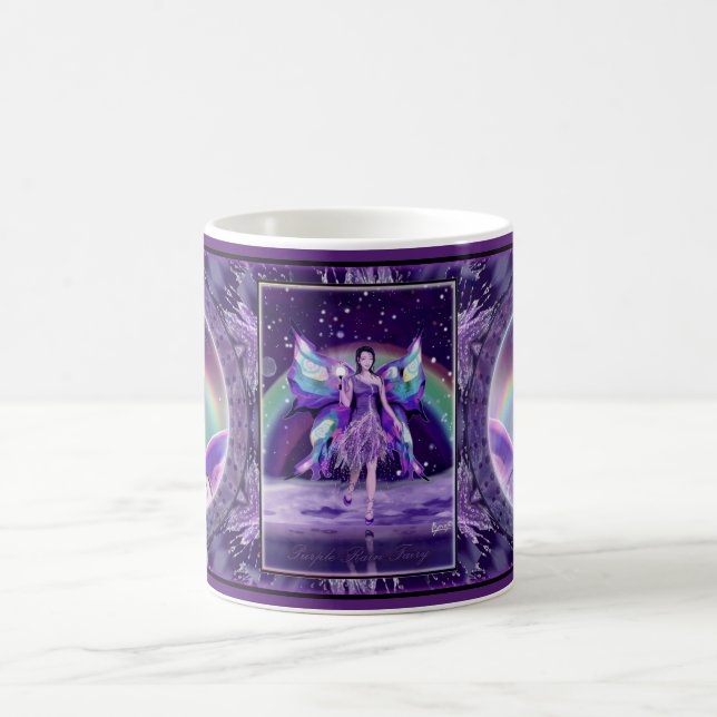 Purple Rain fairy Coffee Mug (Centre)