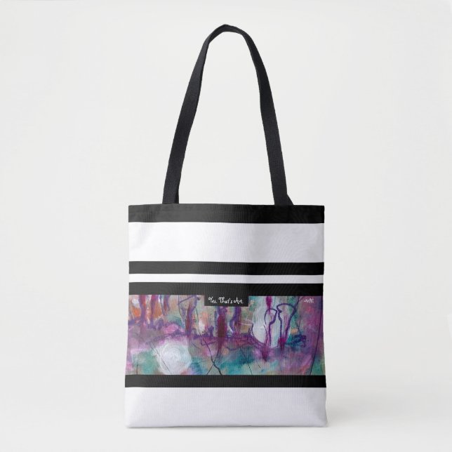 Purple&Rain Tasche (Vorderseite)