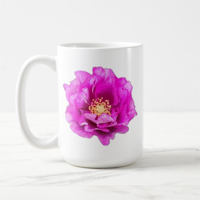 Purple Rose Mug (Gauche)
