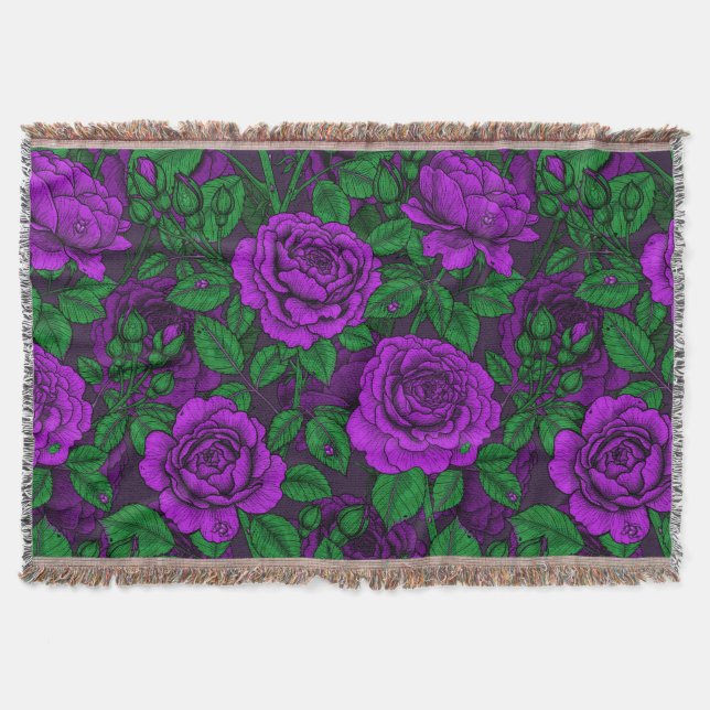 Purple Roses Decke (Vorderseite)