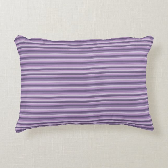 Purple stripes dekokissen (Vorderseite)