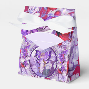 Purple Sun Fairy Gefallen-Box Geschenkschachtel