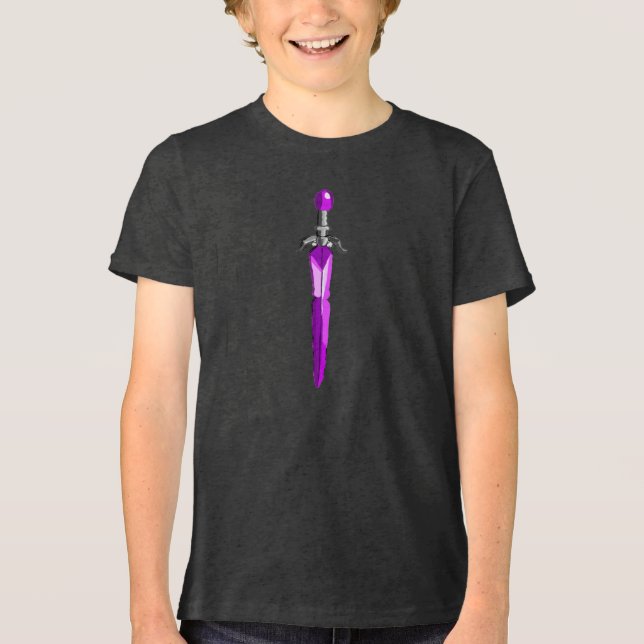 Purple Sword  Tri-Blend Shirt (Vorderseite)