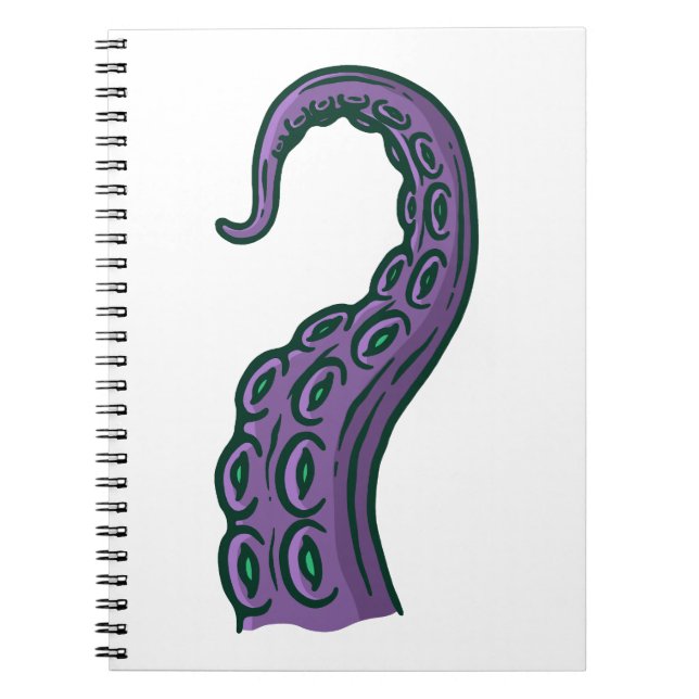 Purple Tentacle Notizblock (Vorderseite)