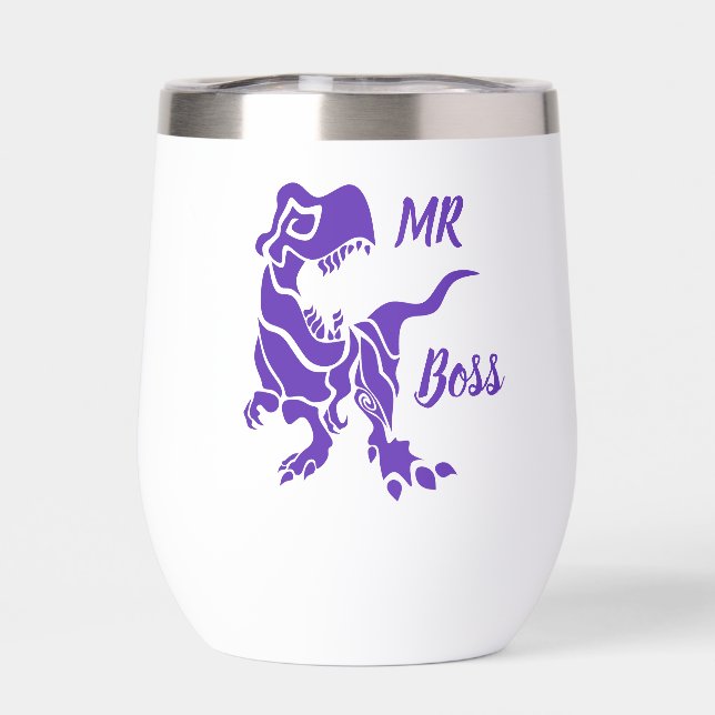 Purple Trex le Boss Dino (Arrière)