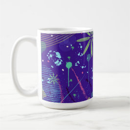 Purple Twilight Party Kaffeetasse