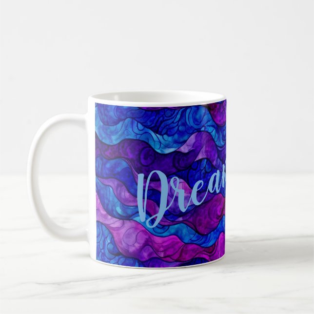 Purple Waves Dream Mug (Gauche)