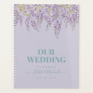 Purple Wisteria Sage Floral Garden Mariage