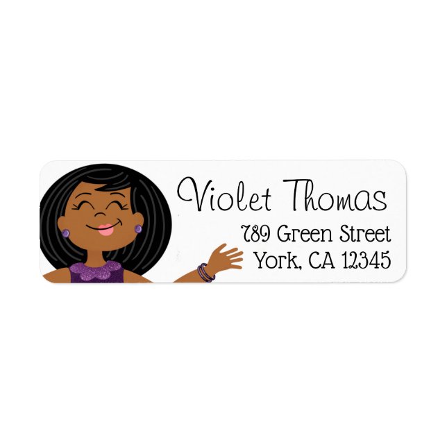 PurpleGlitzy Party Girl (Vorne)