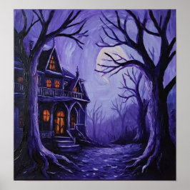 PurpleHauntedHouse Poster