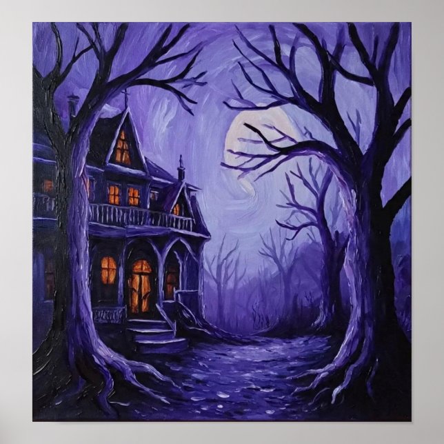 PurpleHauntedHouse Poster (Vorne)