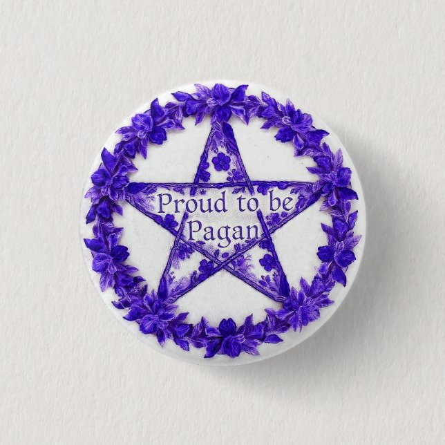 PurplePaganPride Button (Vorderseite)