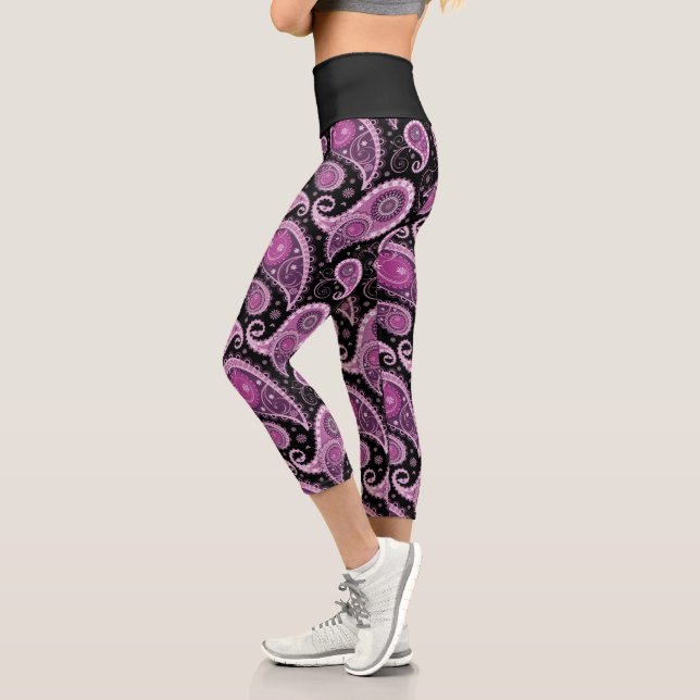 PurplePaisley Capri Leggings (Links)