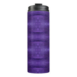 Purples Ikat 4 Thermosbecher
