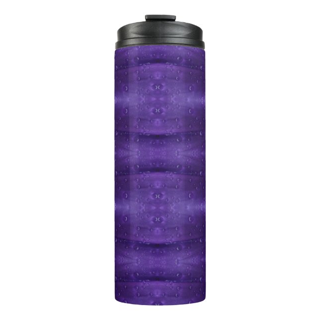 Purples Ikat 4 Thermosbecher (Vorderseite)
