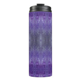 Purples Ikat 8 Thermosbecher
